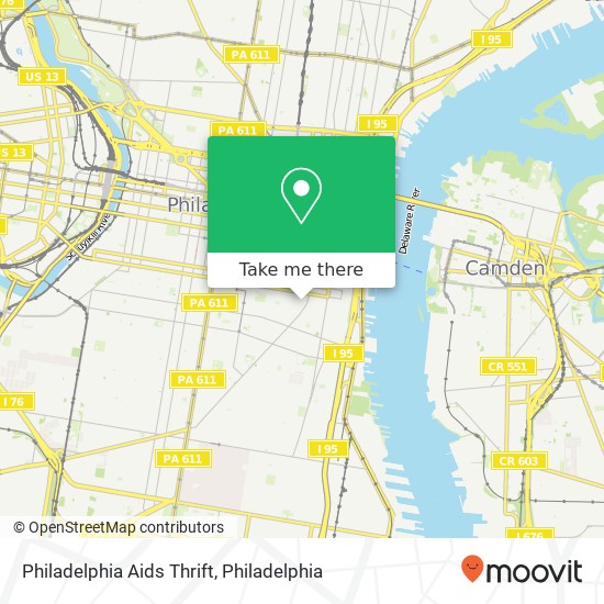 Philadelphia Aids Thrift, 514 Bainbridge St Philadelphia, PA 19147 map