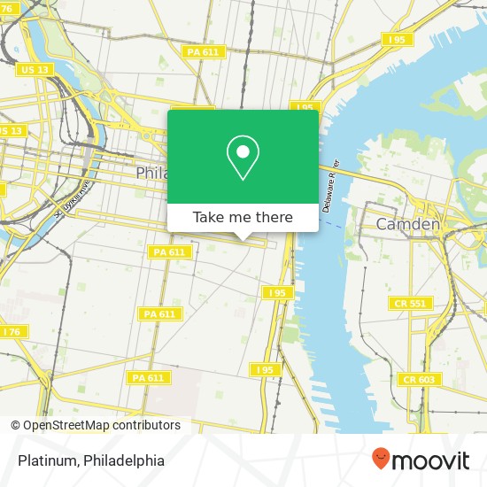 Platinum, 526 South St Philadelphia, PA 19147 map