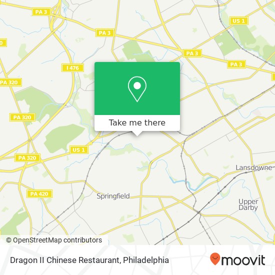 Dragon II Chinese Restaurant map