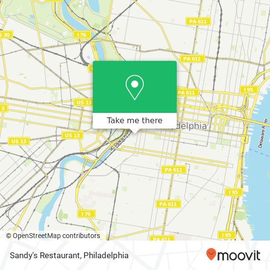 Sandy's Restaurant, 231 S 24th St Philadelphia, PA 19103 map