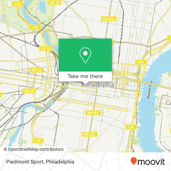 Piedmont Sport, 28 S 18th St Philadelphia, PA 19103 map