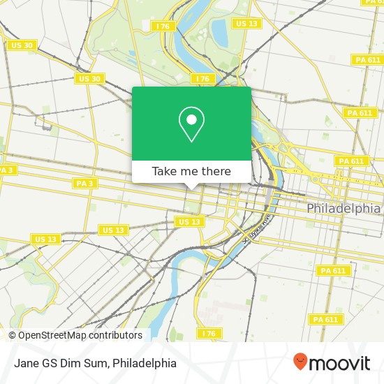 Jane GS Dim Sum, 3941 Chestnut St Philadelphia, PA 19104 map