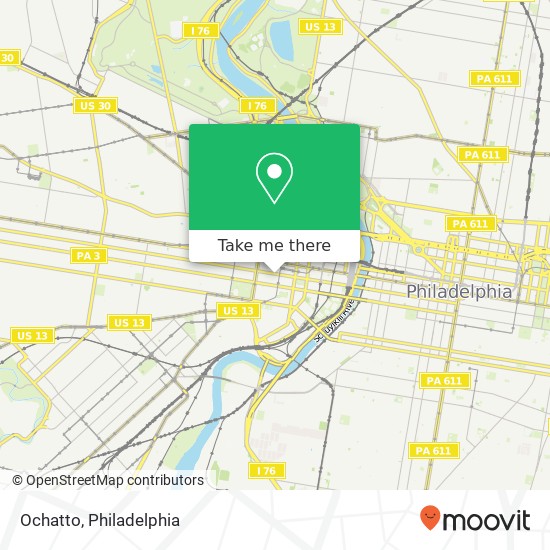 Ochatto, 3608 Chestnut St Philadelphia, PA 19104 map