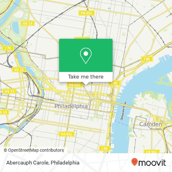 Abercauph Carole, 1041 Buttonwood St Philadelphia, PA 19123 map