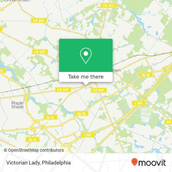 Victorian Lady, 301 W Main St Moorestown, NJ 08057 map