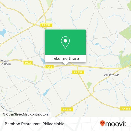 Bamboo Restaurant, 1502 W Chester Pike West Chester, PA 19382 map