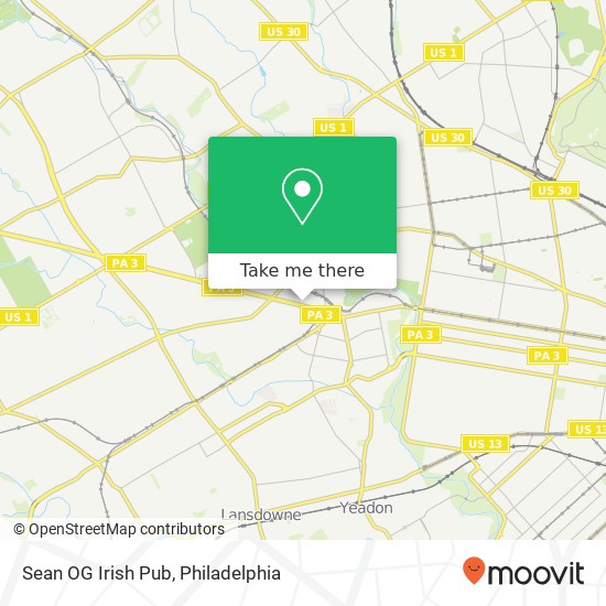 Sean OG Irish Pub map