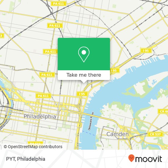 PYT, 1050 N Hancock St Philadelphia, PA 19123 map