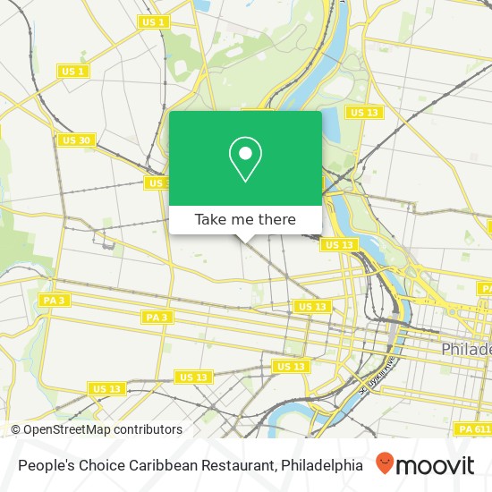 People's Choice Caribbean Restaurant, 4308 Lancaster Ave Philadelphia, PA 19104 map