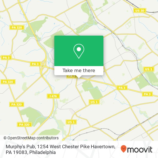 Murphy's Pub, 1254 West Chester Pike Havertown, PA 19083 map