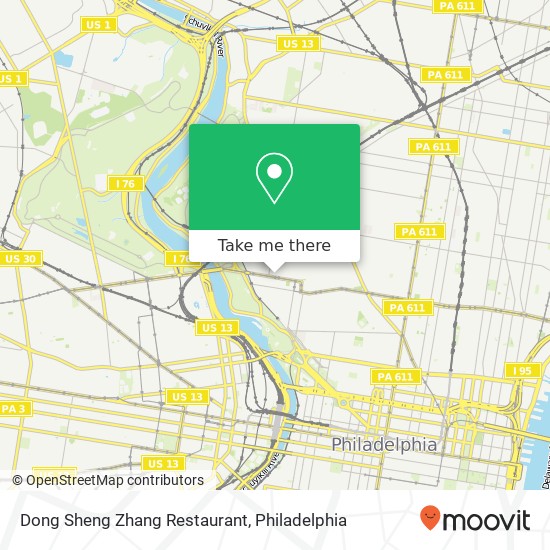 Dong Sheng Zhang Restaurant, 2817 W Girard Ave Philadelphia, PA 19130 map