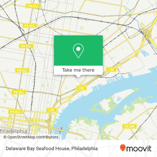 Delaware Bay Seafood House, 2514 E York St Philadelphia, PA 19125 map