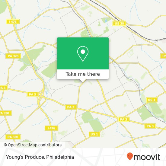 Young's Produce, 170 W Eagle Rd Havertown, PA 19083 map