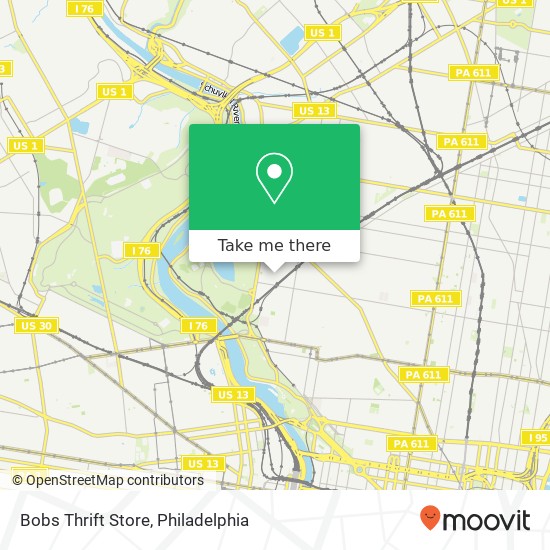 Bobs Thrift Store, 1758 N 31st St Philadelphia, PA 19121 map