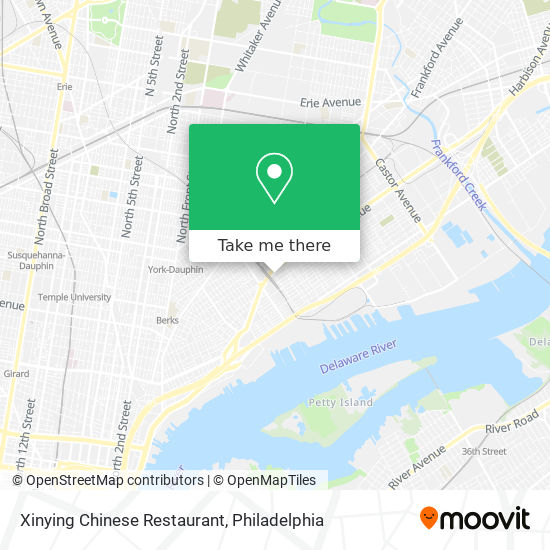 Xinying Chinese Restaurant map