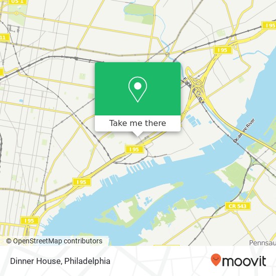 Dinner House, 2706 E Allegheny Ave Philadelphia, PA 19134 map