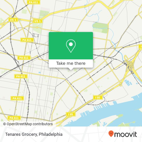 Tenares Grocery, 2963 D St Philadelphia, PA 19134 map