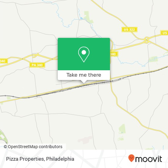 Pizza Properties, 3201 Lincoln Hwy Thorndale, PA 19372 map