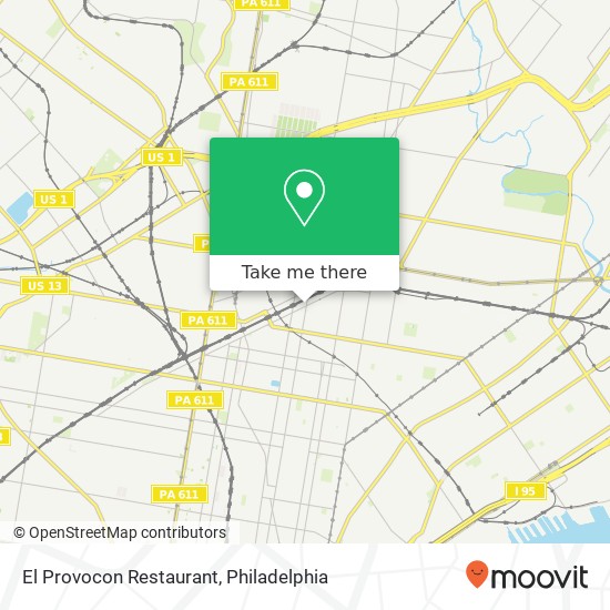 El Provocon Restaurant, 3400 N 5th St Philadelphia, PA 19140 map