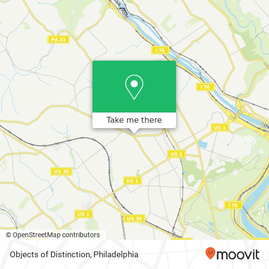 Objects of Distinction, 306 Levering Mill Rd Bala Cynwyd, PA 19004 map