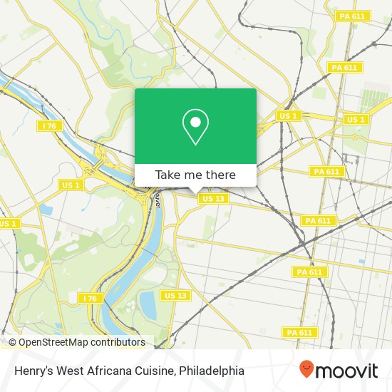 Henry's West Africana Cuisine, 3231 W Allegheny Ave Philadelphia, PA 19132 map