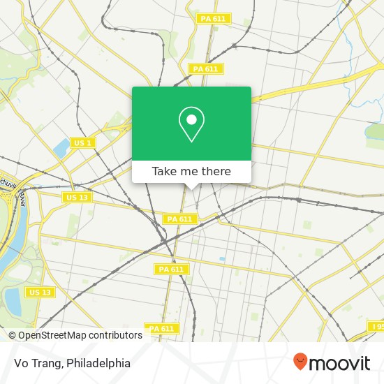 Mapa de Vo Trang, 3506 Germantown Ave Philadelphia, PA 19140
