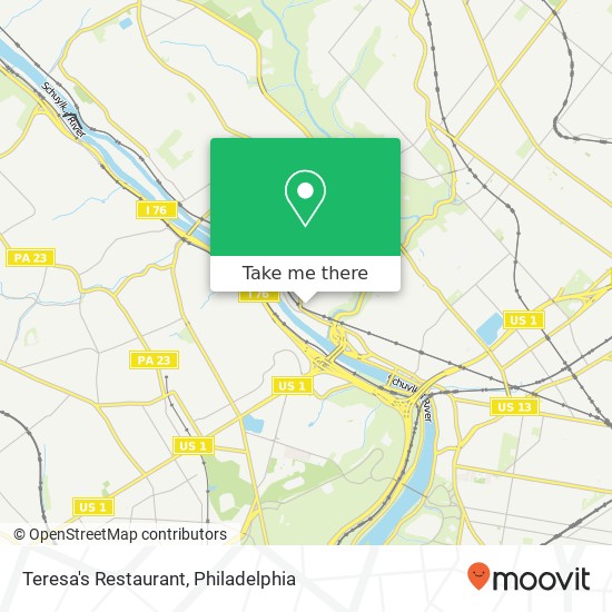 Teresa's Restaurant, 5109 Rochelle Ave Philadelphia, PA 19128 map