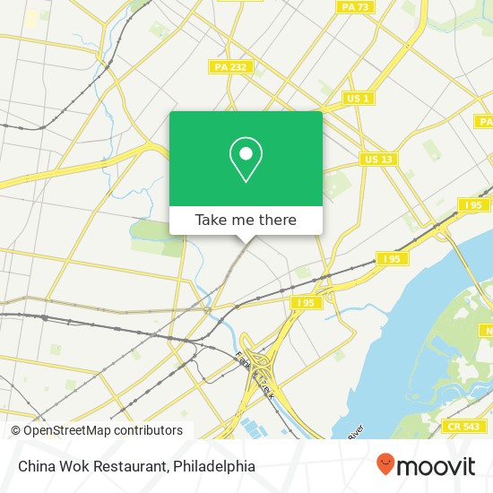 China Wok Restaurant, 4613 Frankford Ave Philadelphia, PA 19124 map