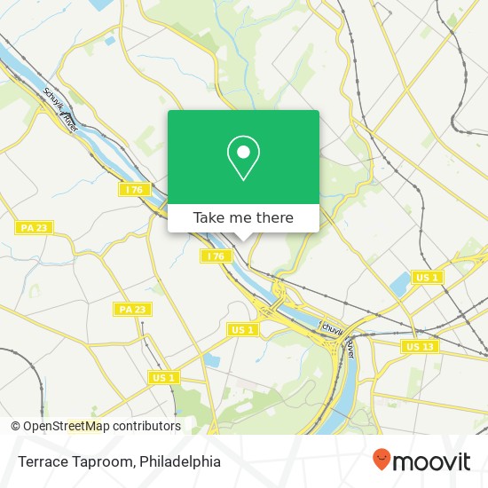 Mapa de Terrace Taproom