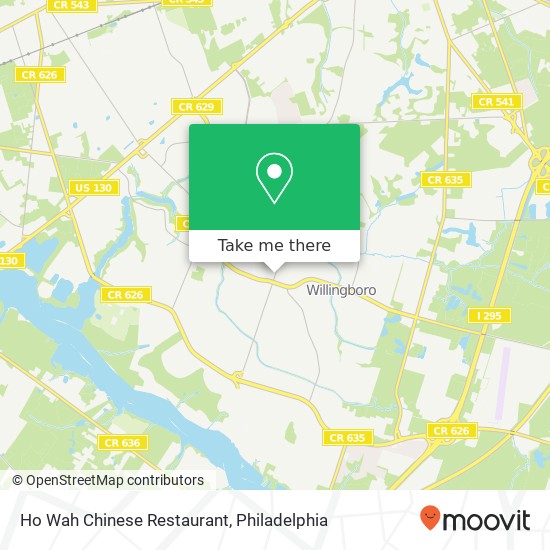Ho Wah Chinese Restaurant map