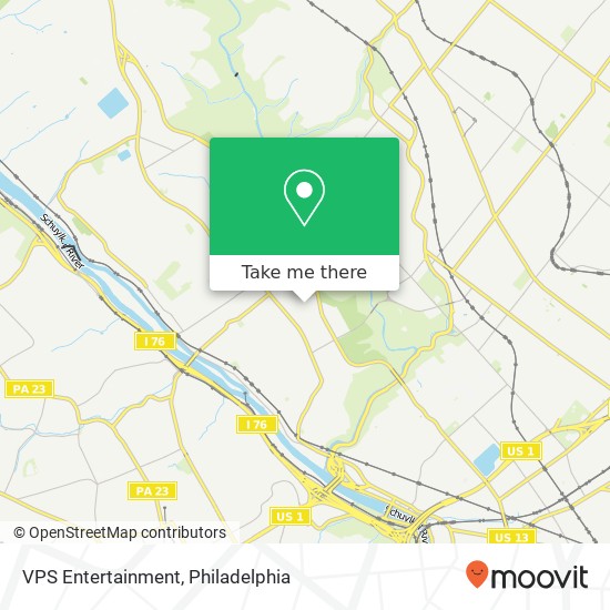 VPS Entertainment map