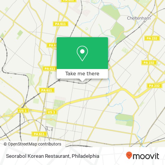 Seorabol Korean Restaurant, 5374 N 2nd St Philadelphia, PA 19120 map