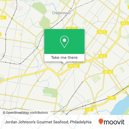 Jordan Johnson's Gourmet Seafood, 901 Bridge St Philadelphia, PA 19124 map