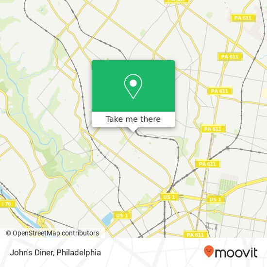 John's Diner, 119 E Chelten Ave Philadelphia, PA 19144 map