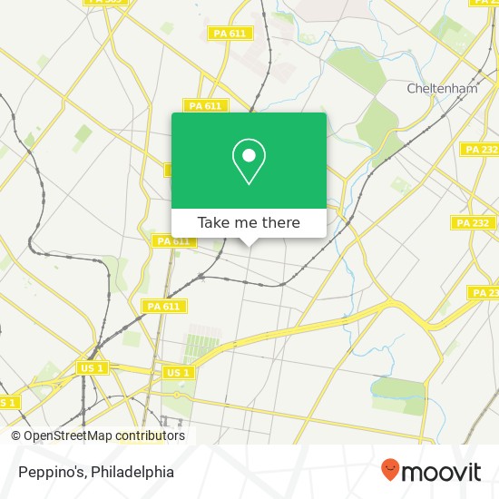 Peppino's, 5640 N 5th St Philadelphia, PA 19120 map
