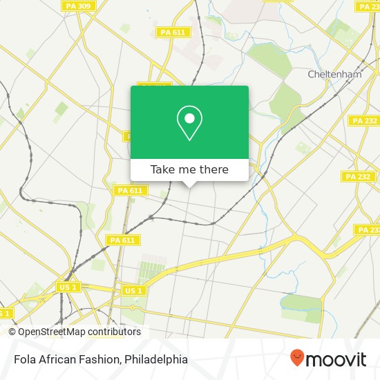 Fola African Fashion, 5740 N 5th St Philadelphia, PA 19120 map