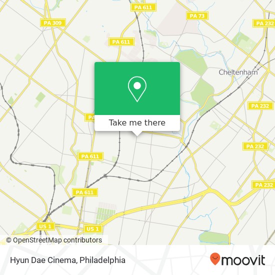 Hyun Dae Cinema, 6051 N 5th St Philadelphia, PA 19120 map