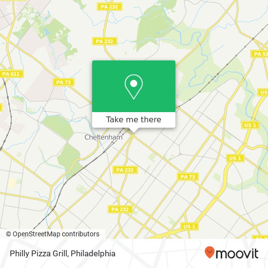 Philly Pizza Grill, 7315 Oxford Ave Philadelphia, PA 19111 map
