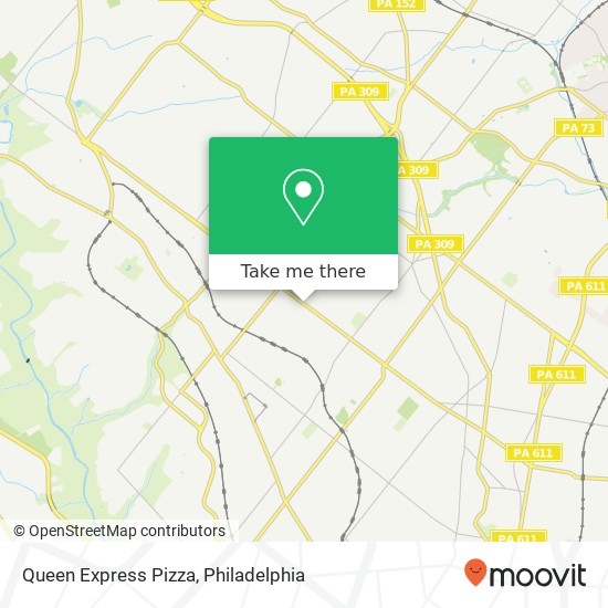 Queen Express Pizza, 8101 Stenton Ave Philadelphia, PA 19150 map