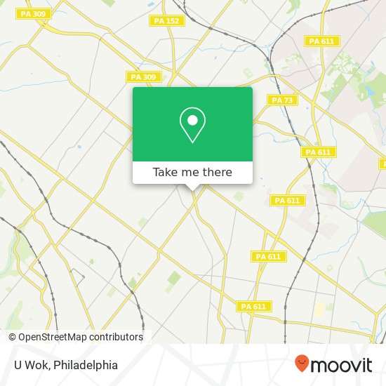 U Wok, 7613 Ogontz Ave Philadelphia, PA 19150 map