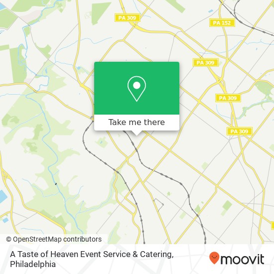 Mapa de A Taste of Heaven Event Service & Catering