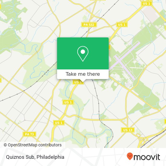 Quiznos Sub, 2544 Welsh Rd Philadelphia, PA 19152 map