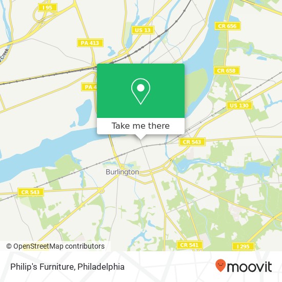 Philip's Furniture, 307 High St Burlington, NJ 08016 map