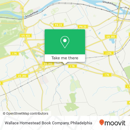 Wallace Homestead Book Company map