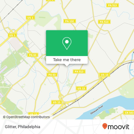 Glitter, 1455 Franklin Mills Cir Philadelphia, PA 19154 map