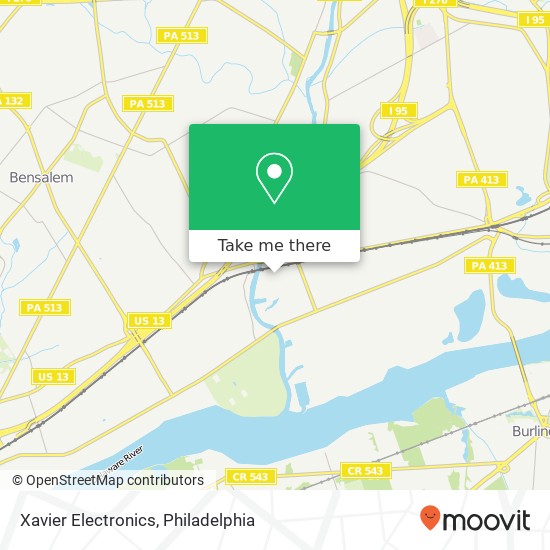 Xavier Electronics, 421 Magnolia Ave Croydon, PA 19021 map