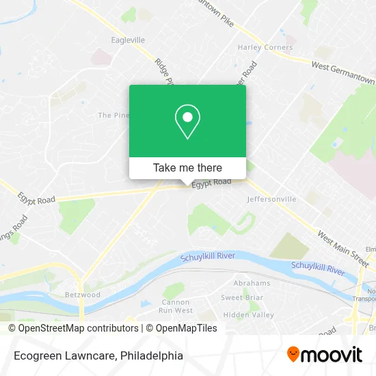 Ecogreen Lawncare map