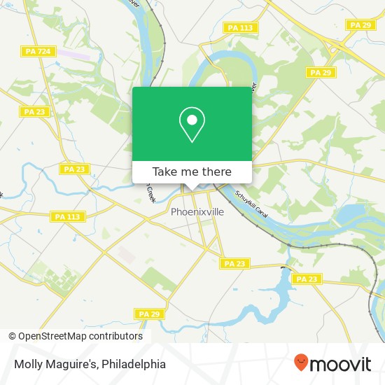 Molly Maguire's, 195 Bridge St Phoenixville, PA 19460 map