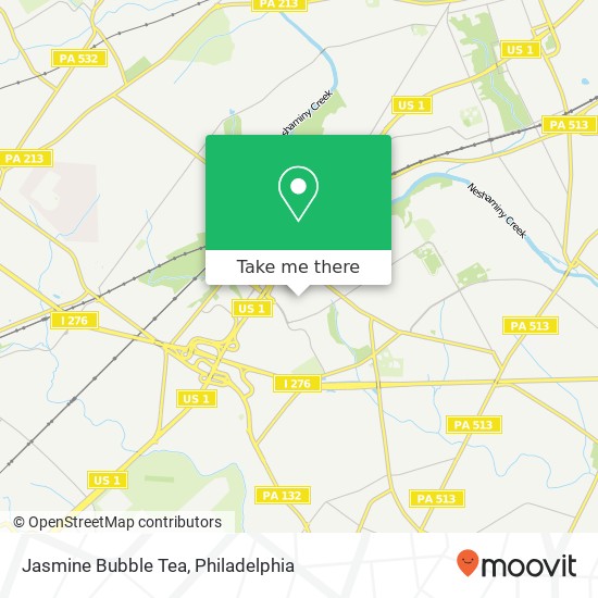 Jasmine Bubble Tea, Bensalem, PA 19020 map