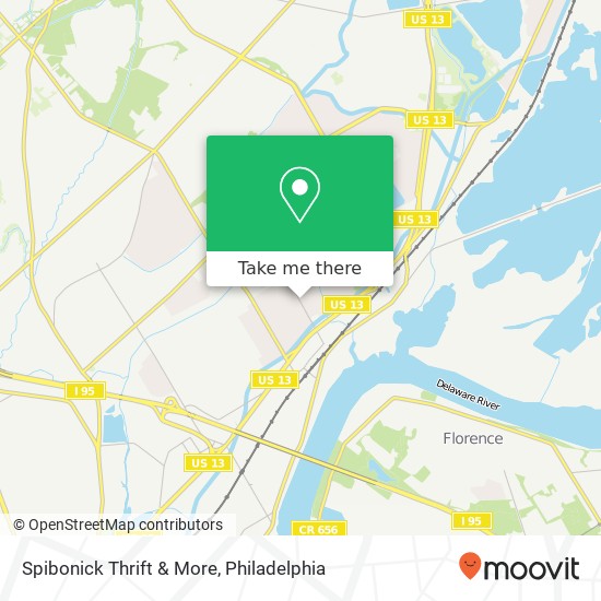 Spibonick Thrift & More, 1558 Haines Rd Levittown, PA 19055 map